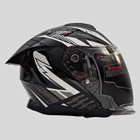 Arwic Street Yarım Açık  Kask Güneş Vizörlü 