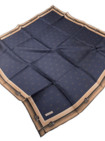 Armine Nostalji Serisi İpek Twill Eşarp 8015D
