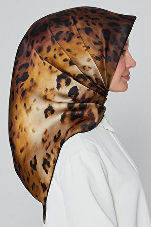 Armine Nostalji Serisi İpek Twill Eşarp 8260DS-09