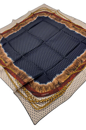 Armine Nostalji Serisi Sura İpek Eşarp 7535DS-01