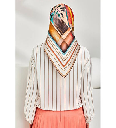 Armine İpek Eşarp Nostalji Sura 8319DS