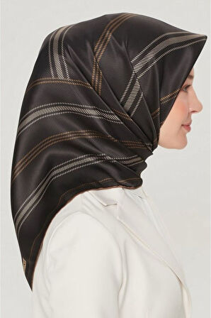 Armine Nostalji Serisi İpek Twill Eşarp 8559D-09