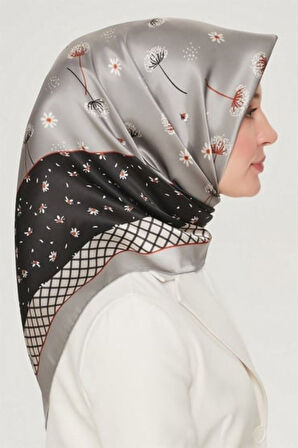 Armine Nostalji Serisi Twill İpek Eşarp 8517D-33