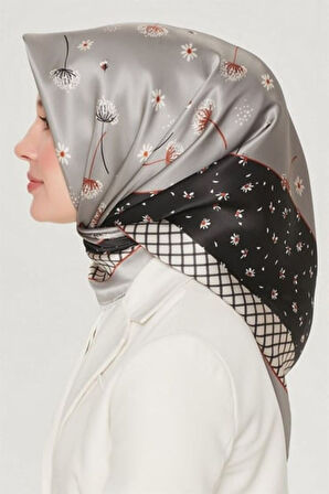 Armine Nostalji Serisi Twill İpek Eşarp 8517D-33