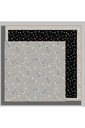 Armine Nostalji Serisi Twill İpek Eşarp 8517D-33