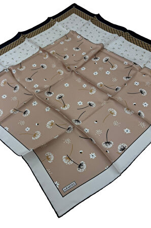 Armine Nostalji Serisi Twill İpek Eşarp 8517D-07