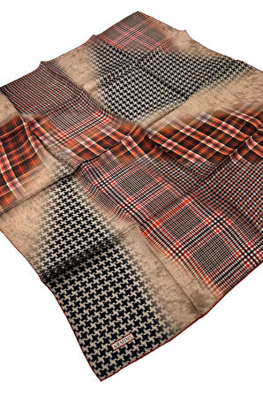 Armine Nostalji Serisi Sura İpek Eşarp 8258DS-09