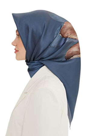 Armine Nostalji Serisi Twill İpek Eşarp 8737D-33