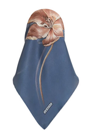 Armine Nostalji Serisi Twill İpek Eşarp 8737D-33