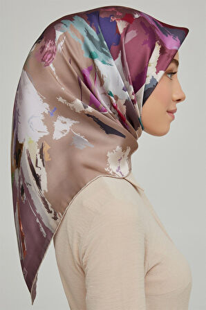 Nostalji Serisi Sura İpek Eşarp 8651DS-32