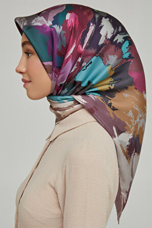 Nostalji Serisi Sura İpek Eşarp 8651DS-32