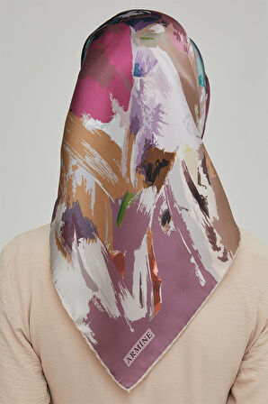 Nostalji Serisi Sura İpek Eşarp 8651DS-32