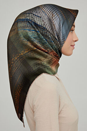 Armine Nostalji Serisi Twill İpek Eşarp 8602D-04