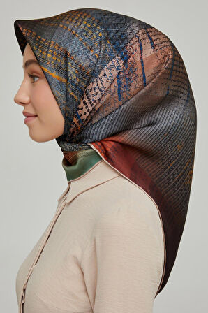 Armine Nostalji Serisi Twill İpek Eşarp 8602D-04