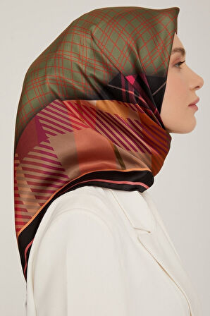 Nostalji Serisi Sura İpek Eşarp 8819DS-05