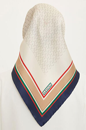 Armine Nostalji Serisi İpek Twill Eşarp 8724D-04