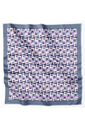 Armine Nostalji Serisi İpek Twill Eşarp 8720D-51