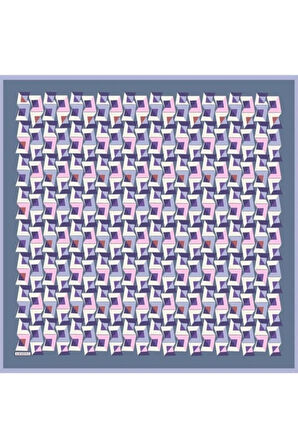 Armine Nostalji Serisi İpek Twill Eşarp 8720D-51