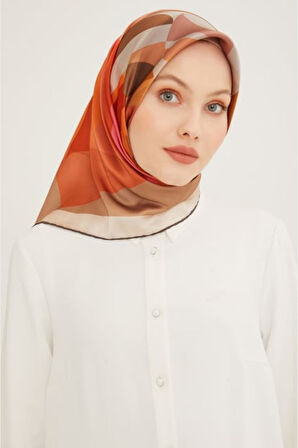 Armine İpek Eşarp Nostalji Twill 8901D-05