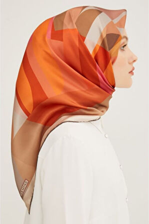 Armine İpek Eşarp Nostalji Twill 8901D-05