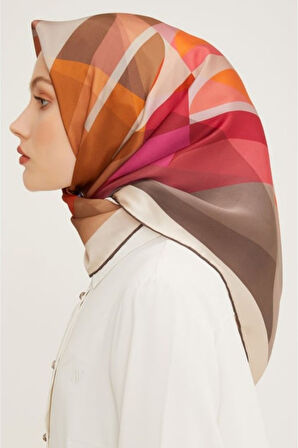 Armine İpek Eşarp Nostalji Twill 8901D-05
