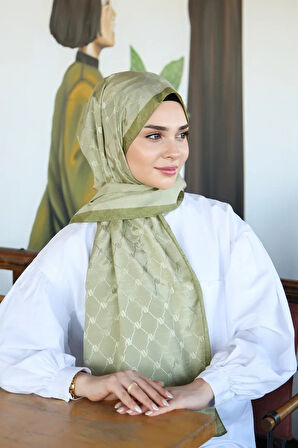 Armine Trend Monogram Şal 2