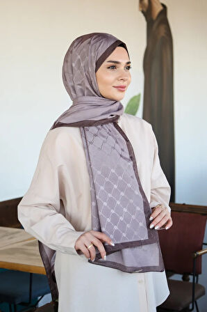 Armine Trend Monogram Şal 2