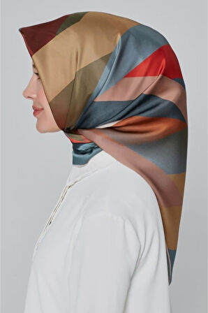 Armine Nostalji Serisi Twill İpek Eşarp 8424D-23