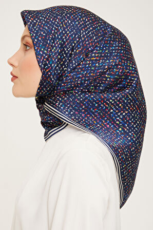 Armine Nostalji Serisi İpek Twill Eşarp 9013D-10