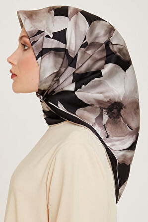 Armine Nostalji Serisi Twill İpek Eşarp 9205D-34