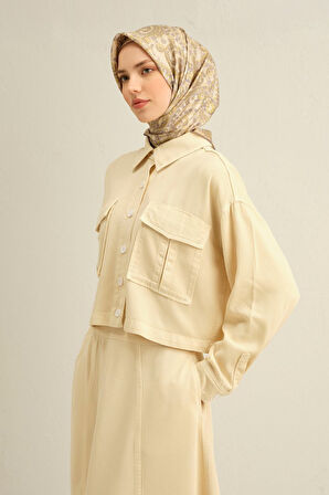 Armine Twill İpek Eşarp 9304D
