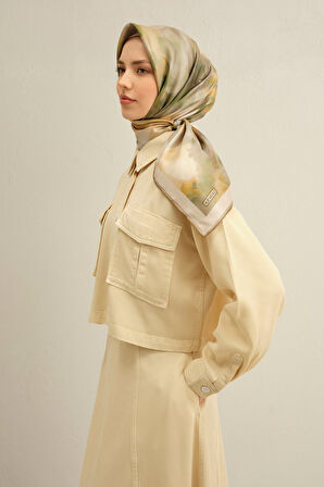 Armine Twill İpek Eşarp 9310D