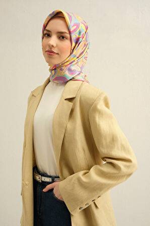 Armine Twill İpek Eşarp 9323D