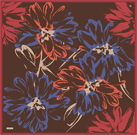 Armine Twill İpek Eşarp 9322D