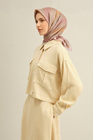 Armine Twill İpek Eşarp 9319D