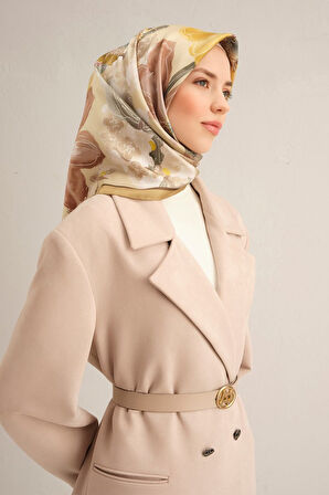 Armine Twill İpek Eşarp 9318D
