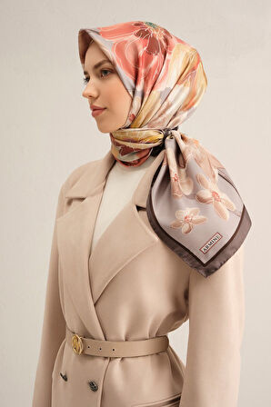 Armine Twill İpek Eşarp 9318D