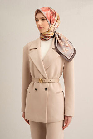 Armine Twill İpek Eşarp 9318D