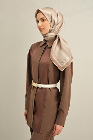 Armine Twill İpek Eşarp 9327D