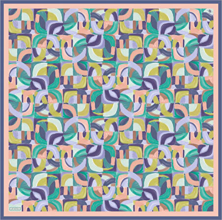 Armine Twill İpek Eşarp 9329D
