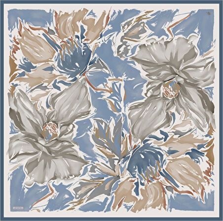 Armine Twill İpek Eşarp 9337D