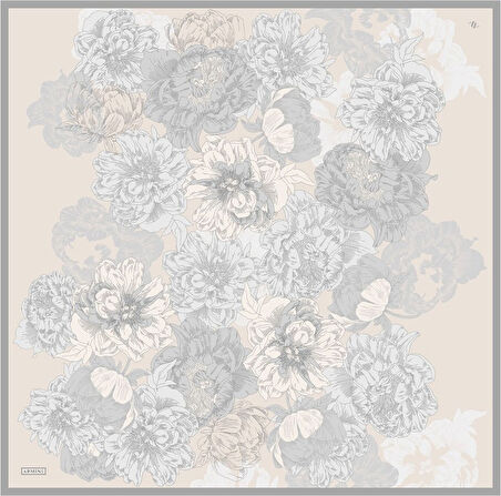 Armine Twill İpek Eşarp 9330D