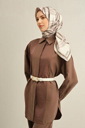 Armine Twill İpek Eşarp 9333D