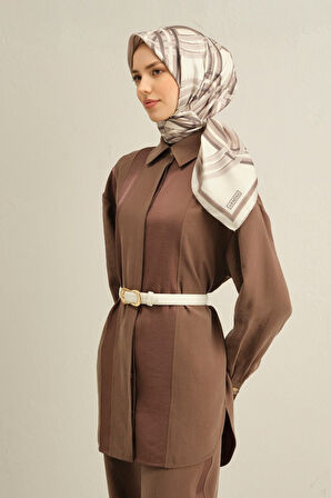 Armine Twill İpek Eşarp 9333D