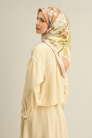 Armine Twill İpek Eşarp 9337D