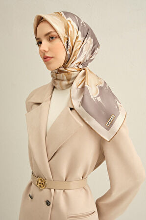 Armine Twill İpek Eşarp 9337D