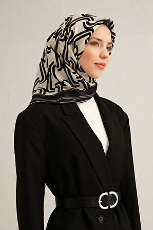 Armine Twill İpek Eşarp 9343D