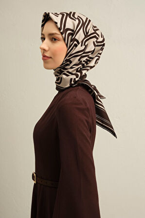 Armine Twill İpek Eşarp 9343D