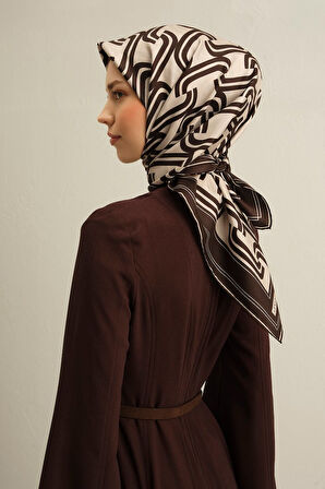 Armine Twill İpek Eşarp 9343D