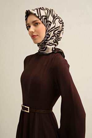 Armine Twill İpek Eşarp 9343D